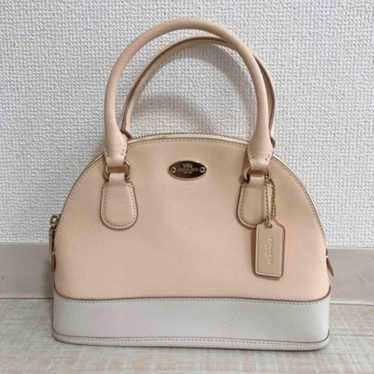 COACH Coach shoulder bag chalk handbag - image 1