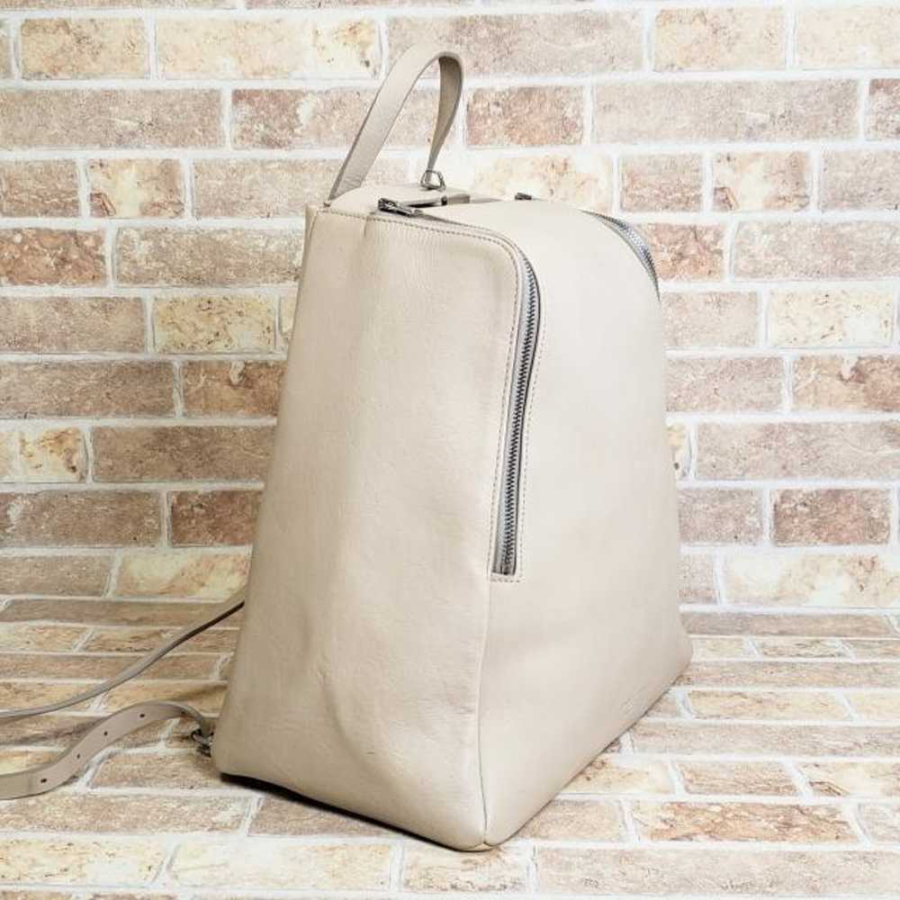 Golden Goose ☆ Leather Zipper Rucksack Backpack M… - image 2