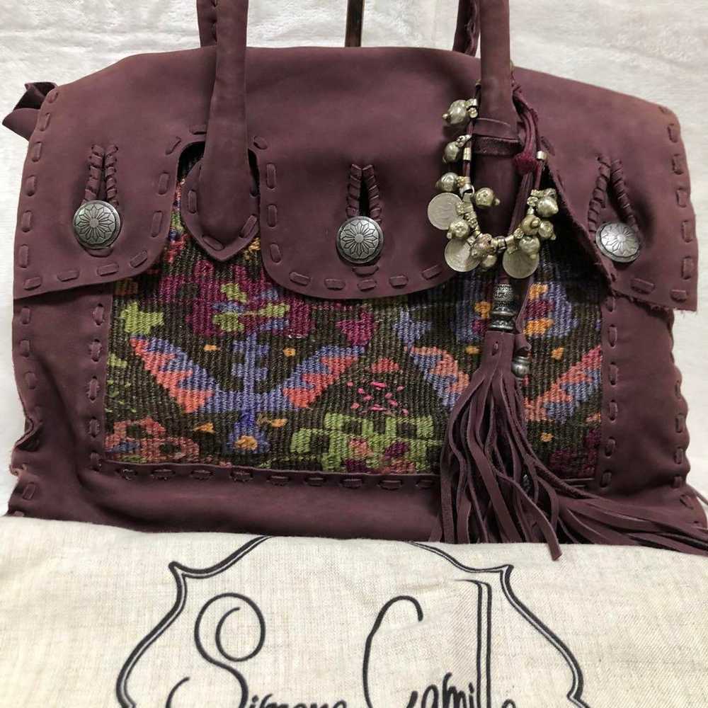 Rare Simon Kamir bag with charm - image 1