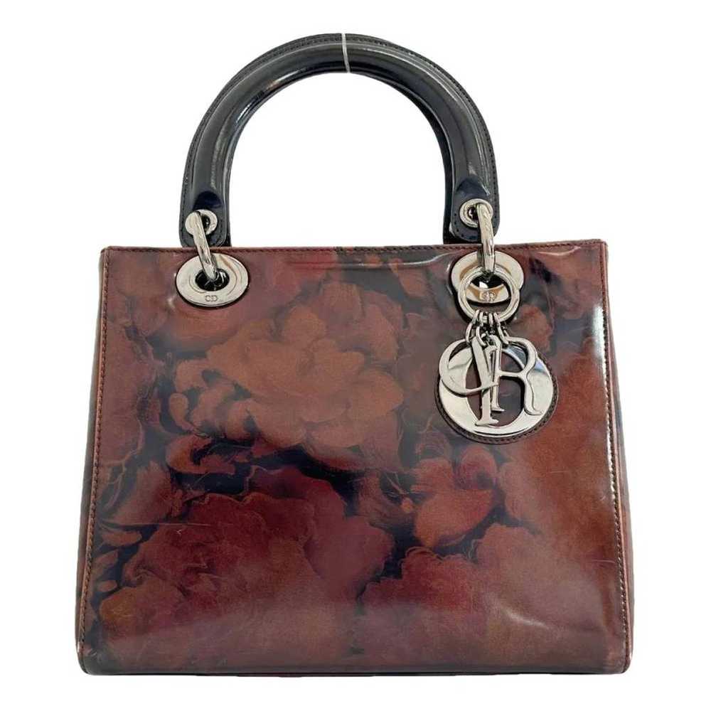 Dior Lady Dior leather handbag - image 1