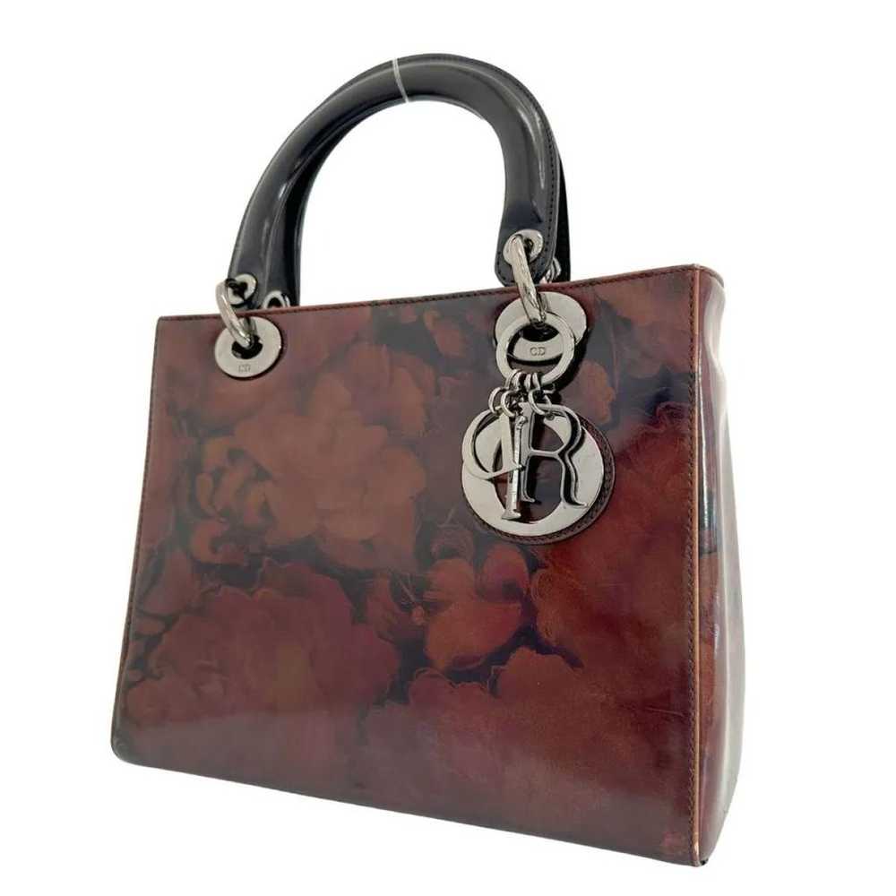 Dior Lady Dior leather handbag - image 3