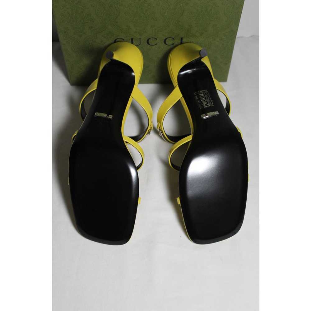 Gucci Leather heels - image 5