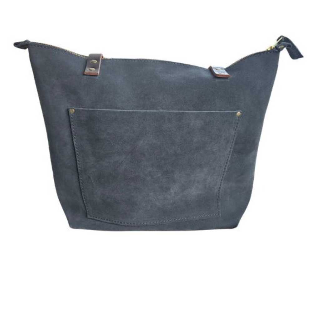 Portland Leather Peppercorn Medium Zip Tote - image 2