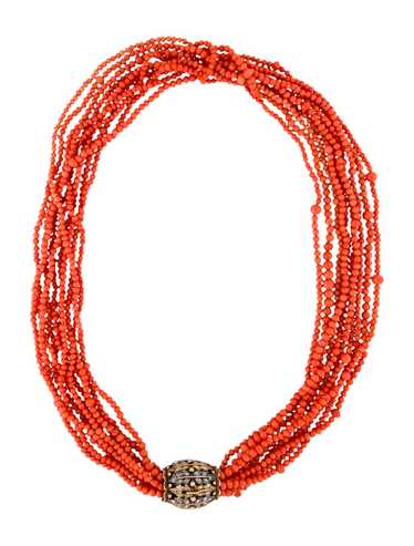 Buccellati Sterling Silver & 18K Yellow Gold Cora… - image 1