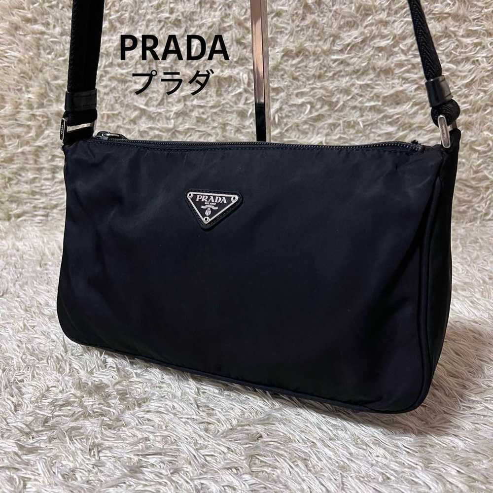 ☆Excellent condition☆ PRADA shoulder bag pouch ny… - image 1