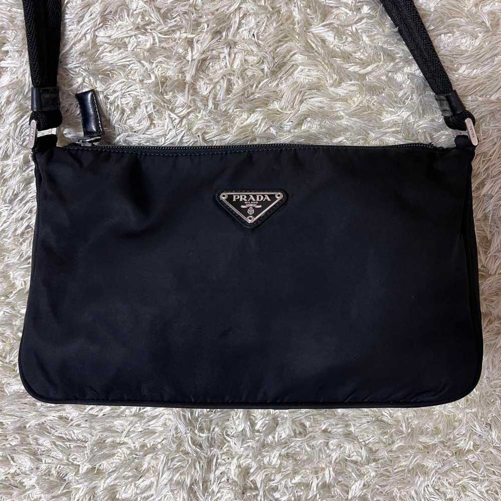 ☆Excellent condition☆ PRADA shoulder bag pouch ny… - image 4