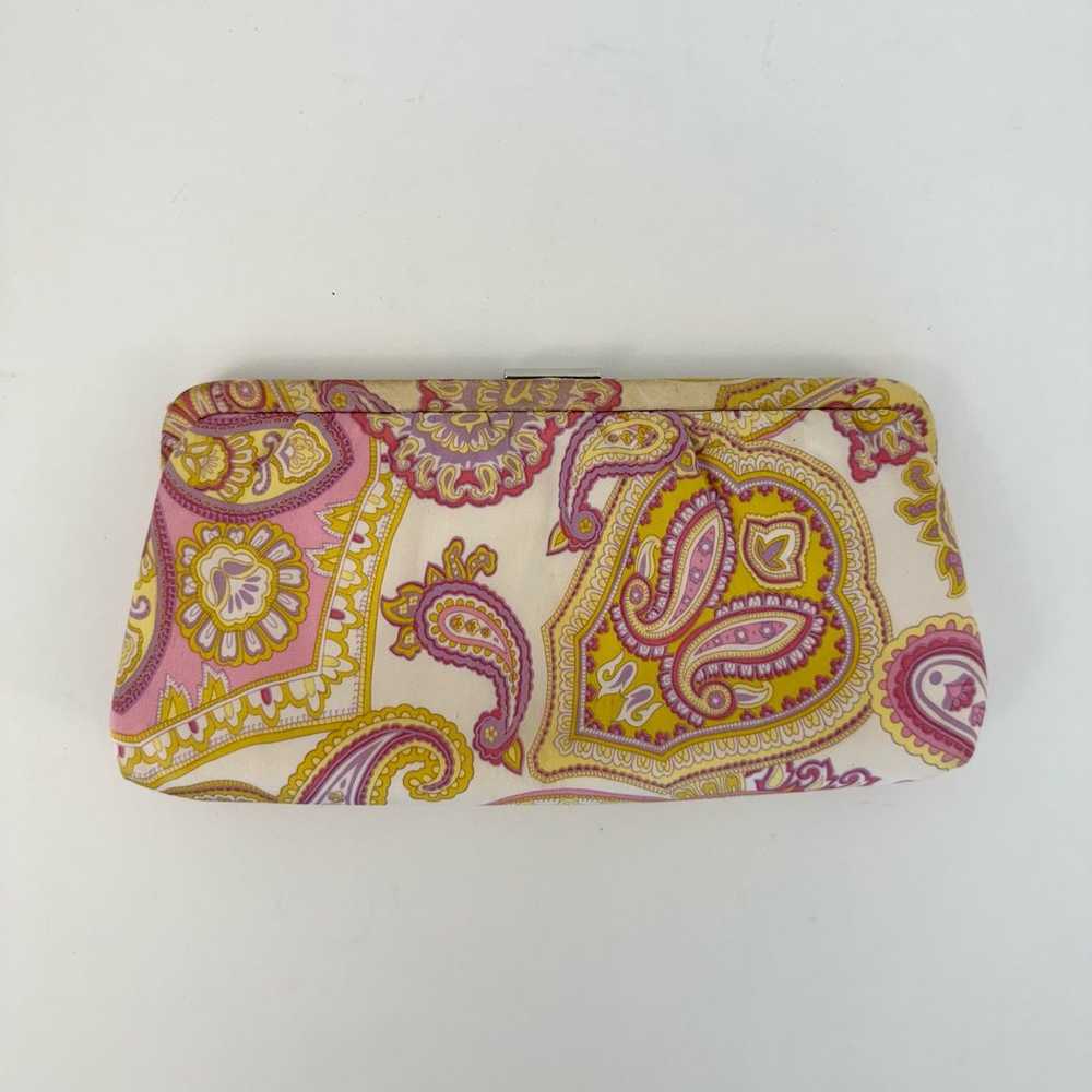 Banana Republic 2004 Silk Paisley Evening Clutch … - image 2