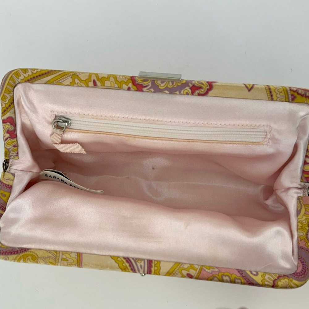 Banana Republic 2004 Silk Paisley Evening Clutch … - image 4