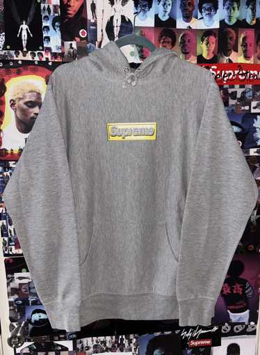 Supreme FW13 Bling Box Logo Hoodie