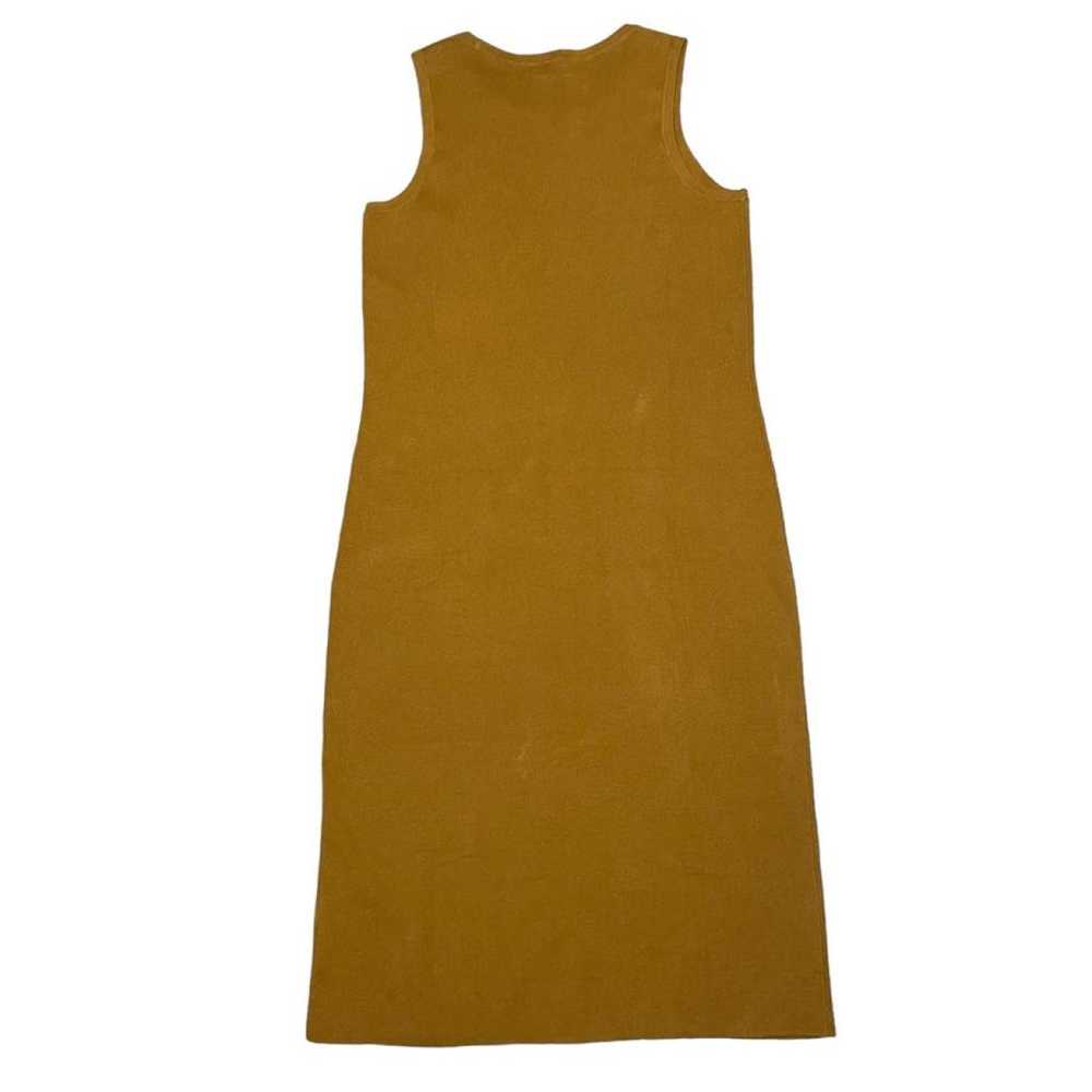 Non Signé / Unsigned Linen mid-length dress - image 2