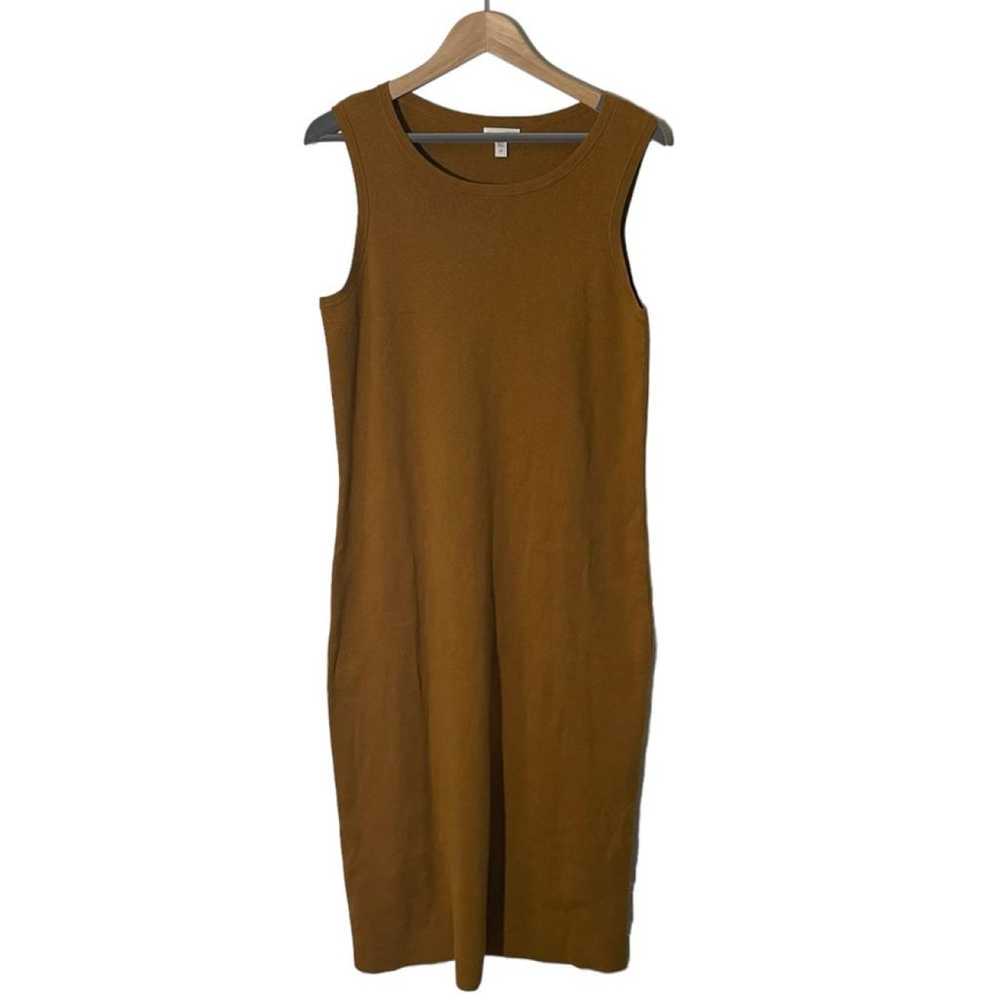 Non Signé / Unsigned Linen mid-length dress - image 7