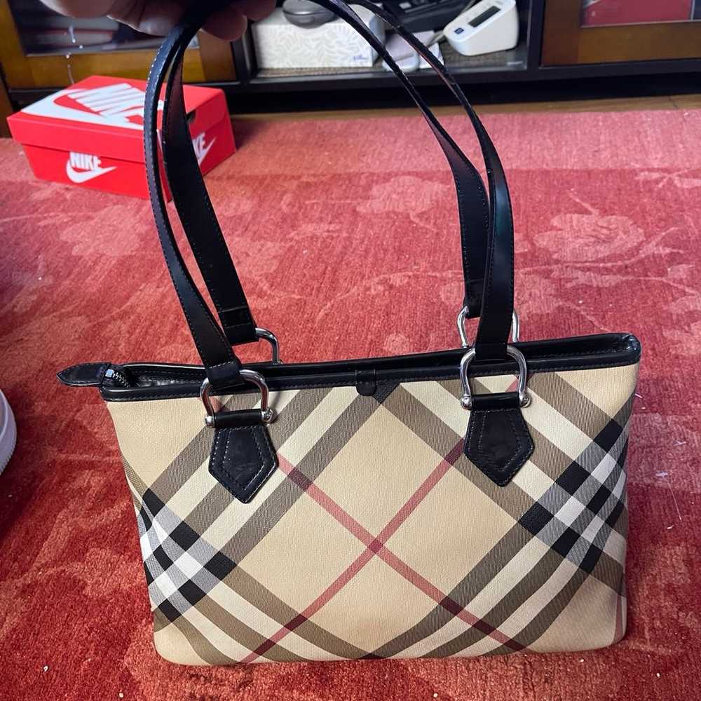 Authentic Burberry handbag. - image 9