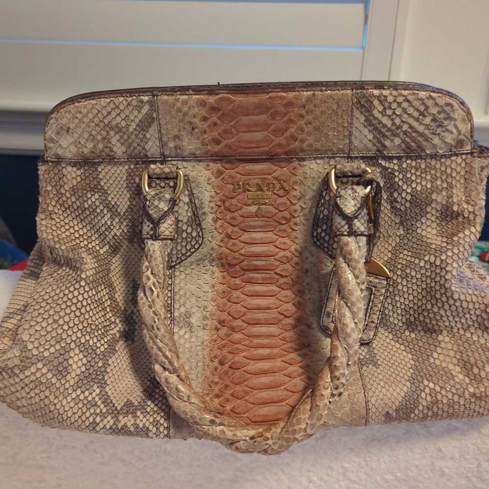 Prada python bag - image 1