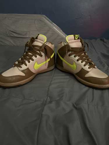 Nike × Rare × Vintage Nike dunk high “Shrek”