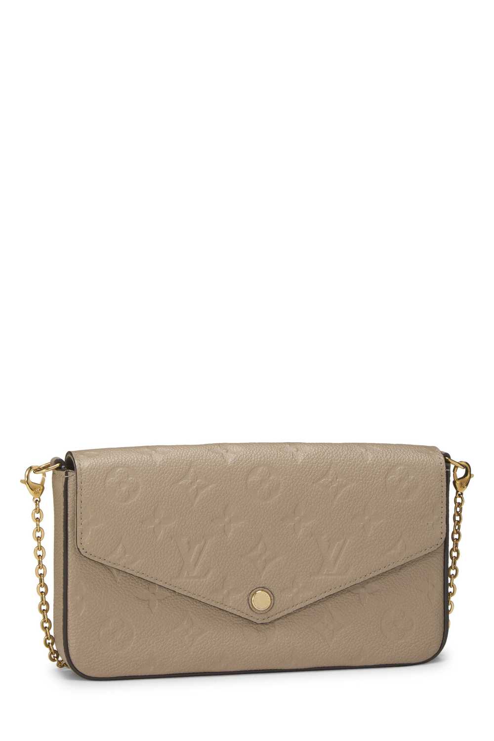 Grey Monogram Empreinte Pochette Felicie Send in … - image 2