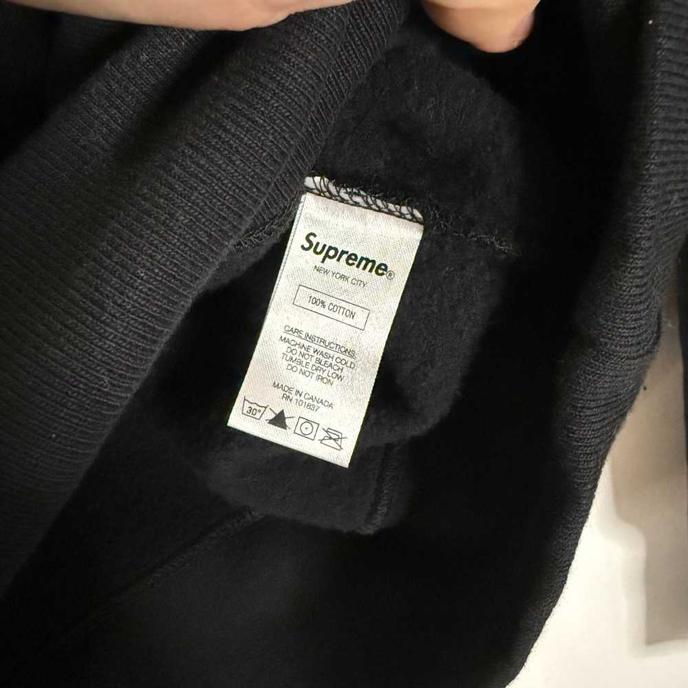 Supreme Supreme F/W18 Vamp Hoodie Black Size Medi… - image 9