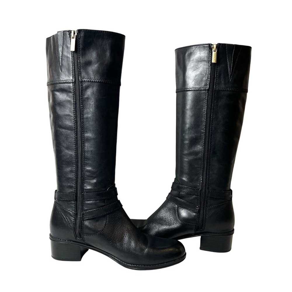 Bandolino Knee High Womens 8M Boots Black Leather… - image 2