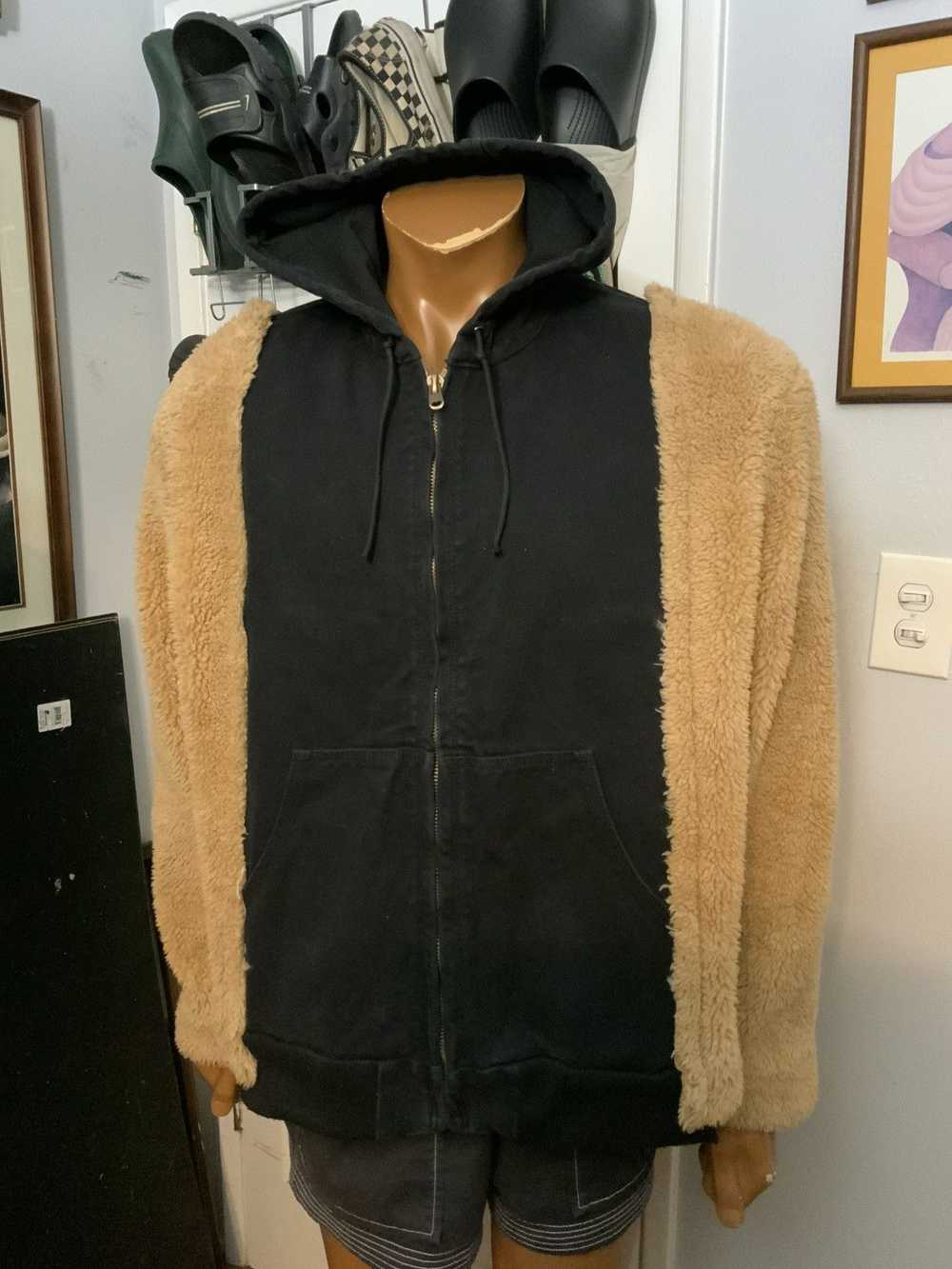 MNML MNML Sample Cut & Sew Sherpa Fleece Canvas H… - image 8