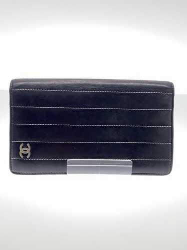 [Used in Japan Wallet] Used Chanel Wallet/--/Blk/L