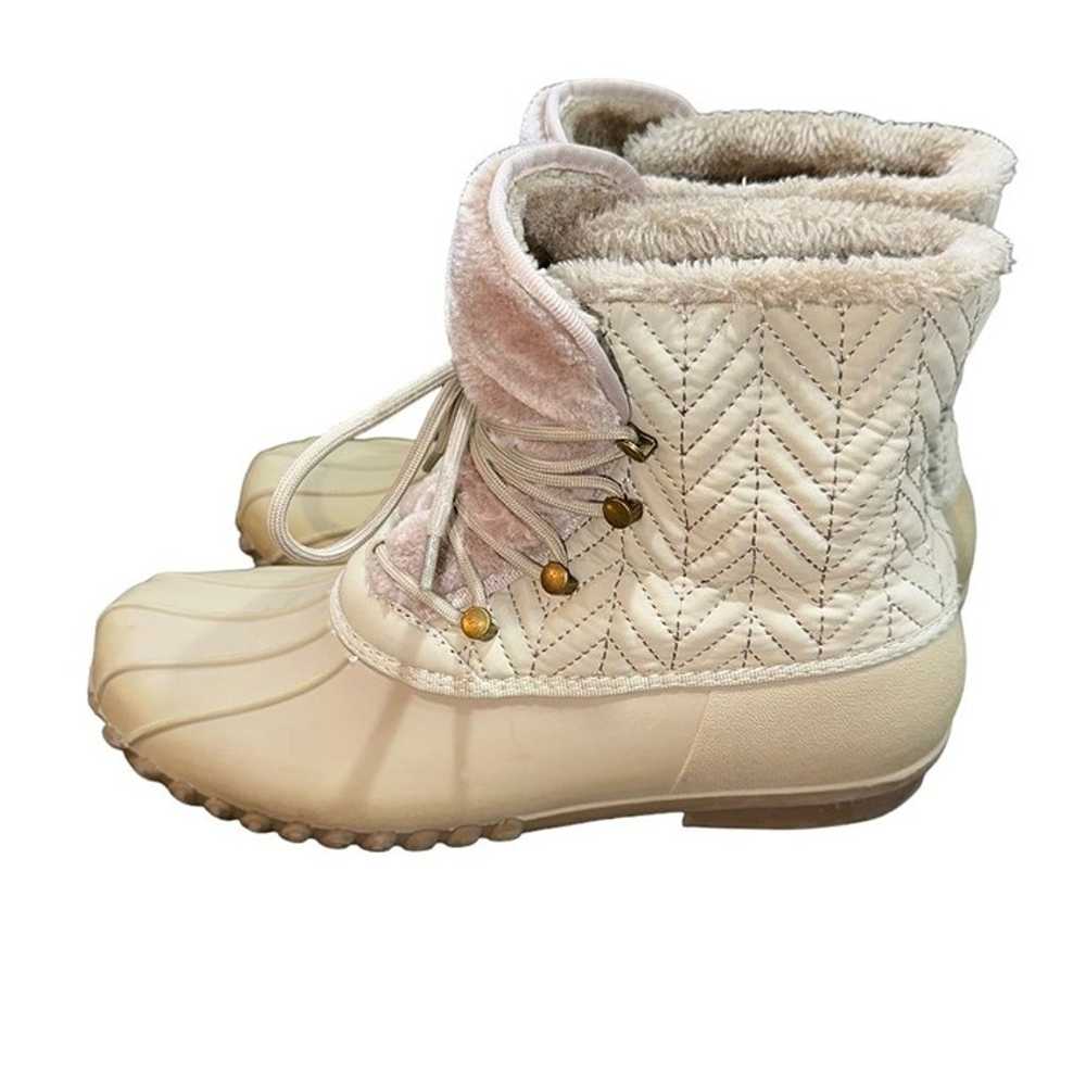 Baretraps Flash Duck Boots Fur Lined Size 10M Lig… - image 2