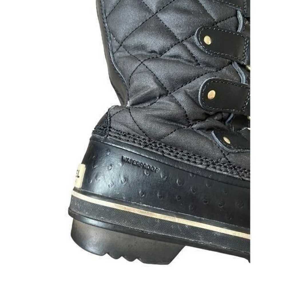 Sorel Joan Of Arctic Boots Black size 8 Snow Lace… - image 7