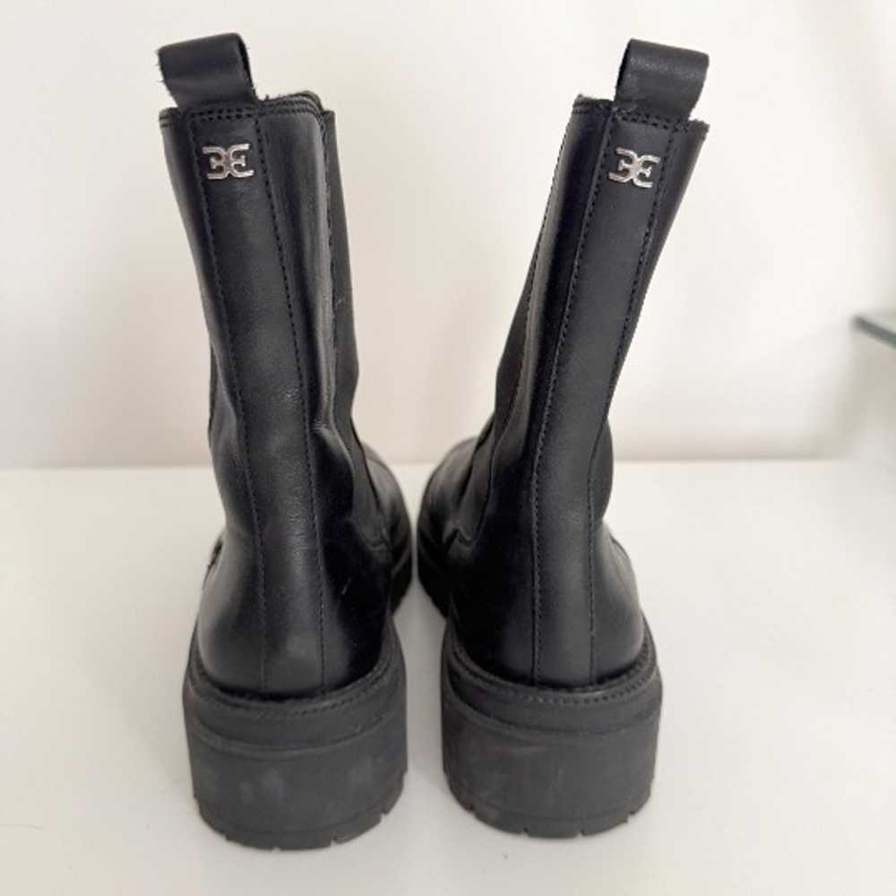 Sam Edelman Wellington black chelsea lug sole boo… - image 3