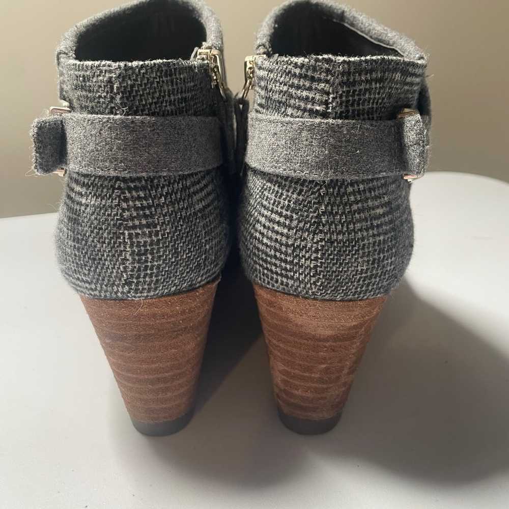 Dr. Scholl’s Mid Grey Flannel Create Wedge Bootie - image 3