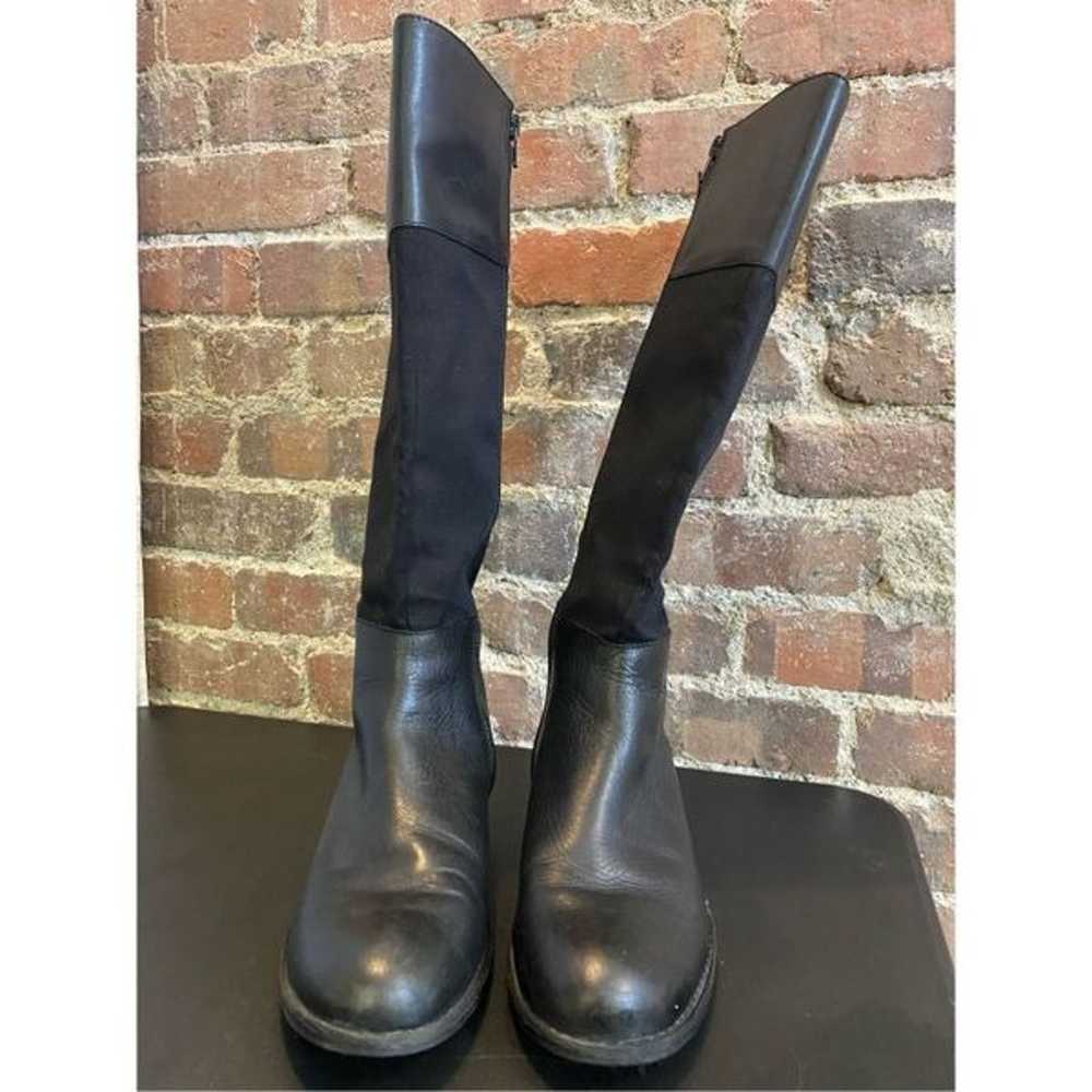 Lands’ End Canvas and Leather Black Riding Boot W… - image 2