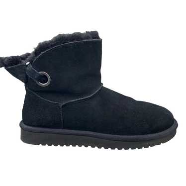 Koolaburra X UGG Remley Black Suede Winter Boot Si