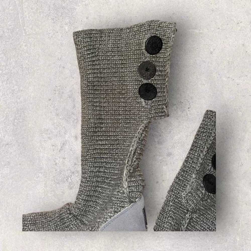 UGG Classic Cardy Knit Boots- Size 5 - image 2