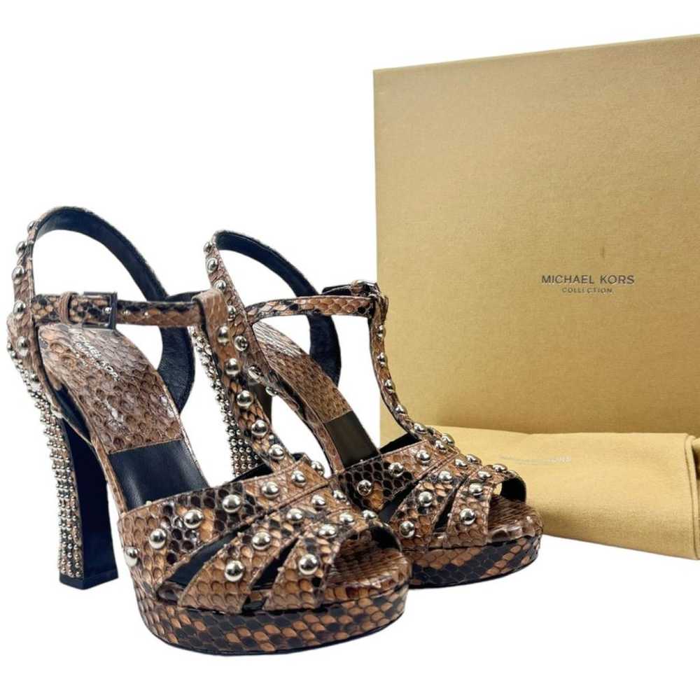 Michael Kors Python sandal - image 2