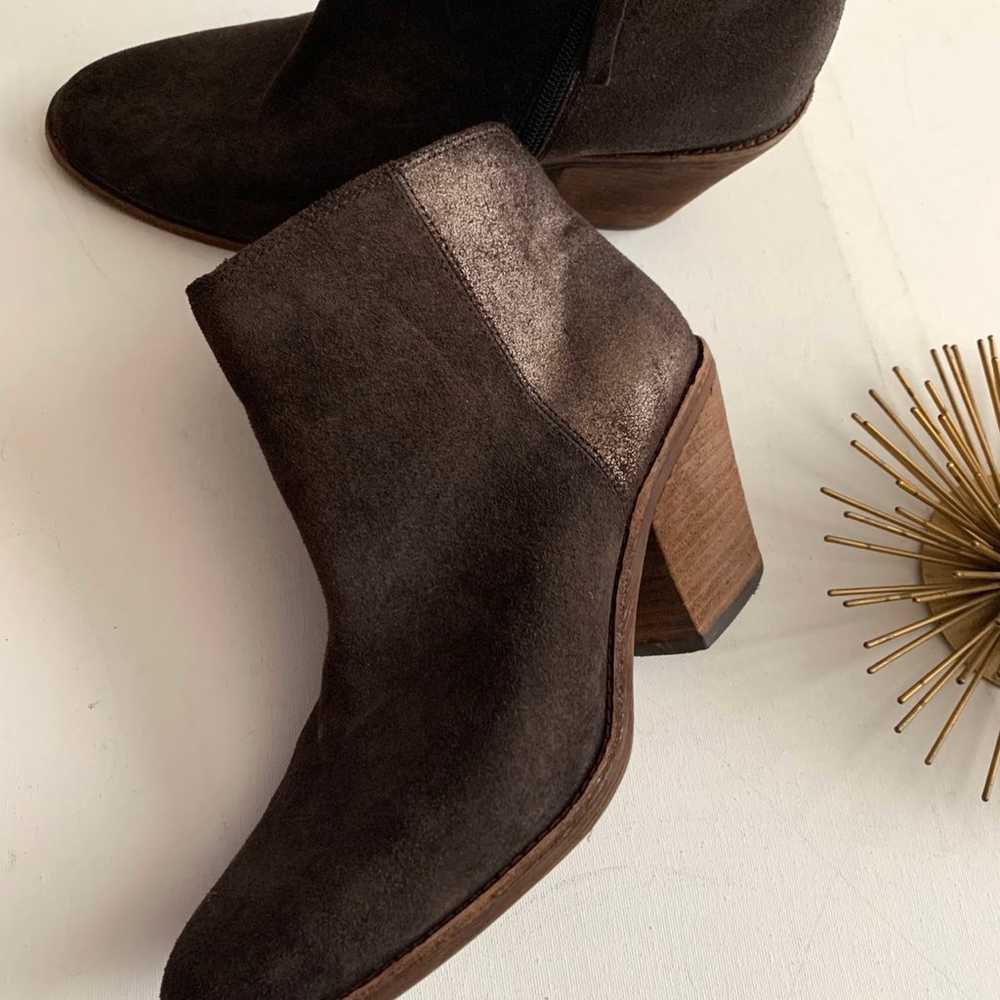 Sofft Suede Leather ‘Tilton’ Ankle Boots Western … - image 4