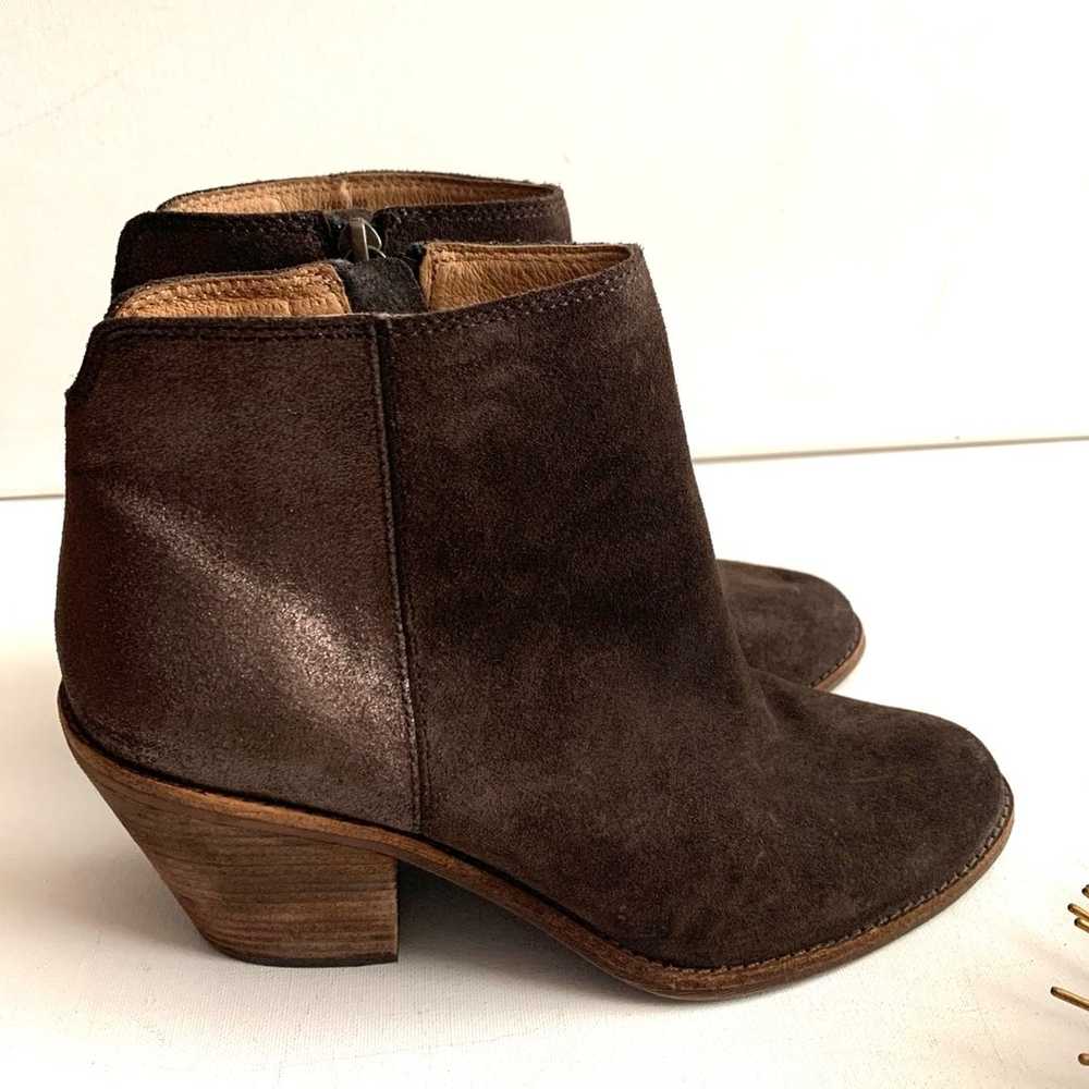 Sofft Suede Leather ‘Tilton’ Ankle Boots Western … - image 8