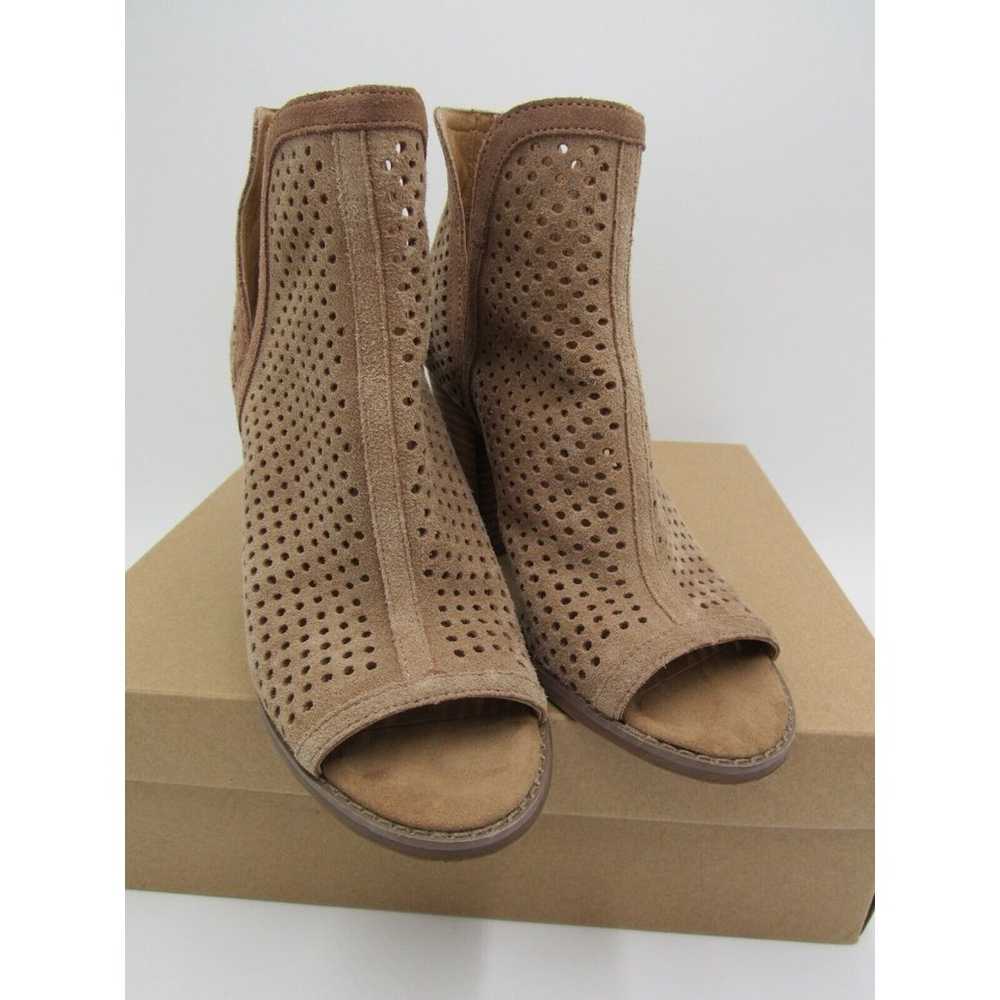 Lucky Brand Womens 7.5 Larise Booties Suede Perfo… - image 9