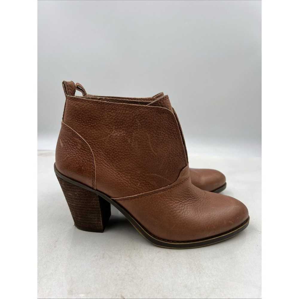 Lucky Brand Boots Womens Ehllen Tan Leather Heele… - image 4