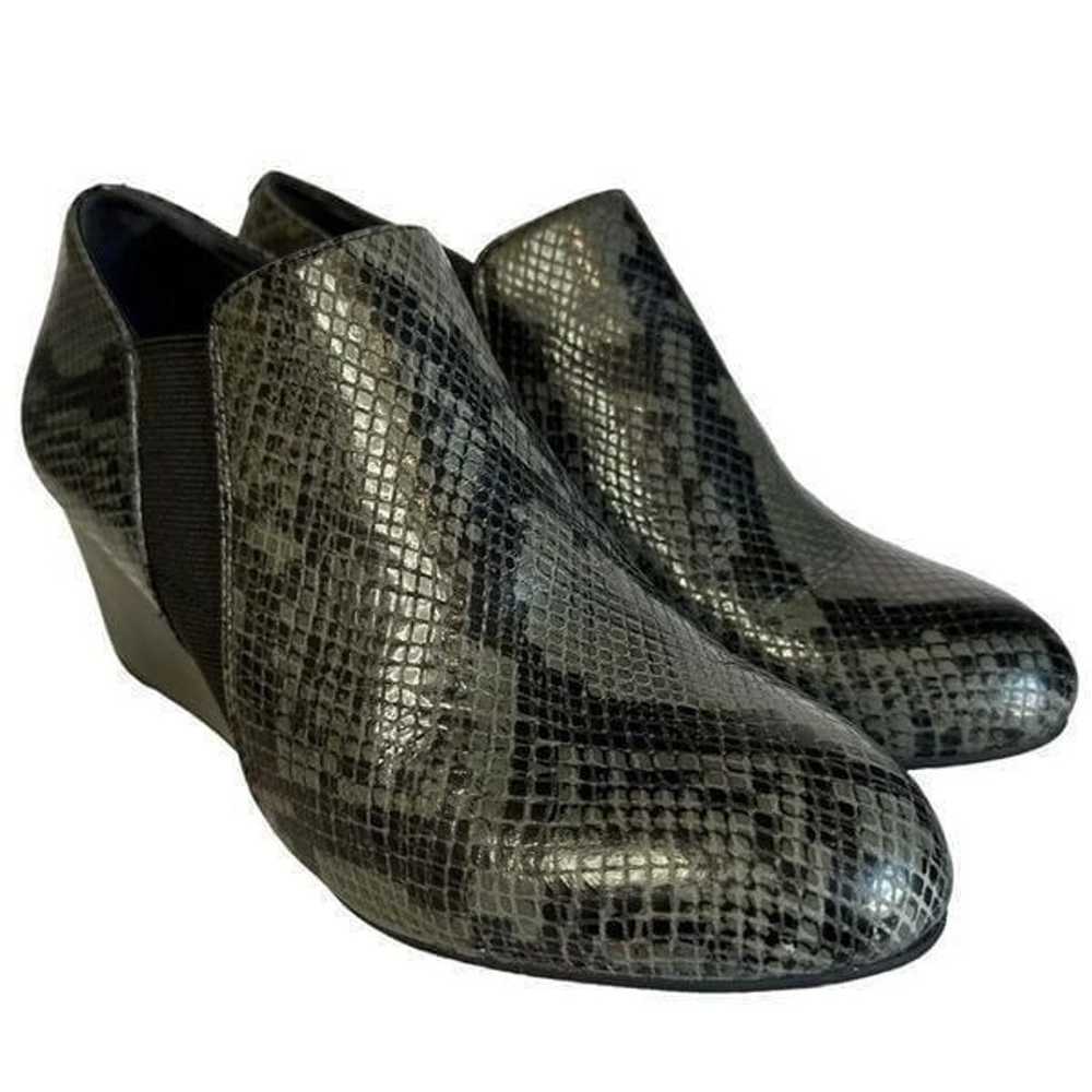 Vionic Orthotic Tanton Python Snake Print Wedge A… - image 1