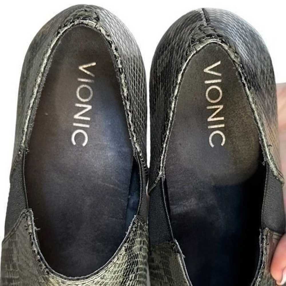 Vionic Orthotic Tanton Python Snake Print Wedge A… - image 7