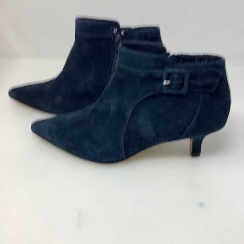 Bella Vita Bindi Bootie in Navy Kid Suede Leather… - image 4