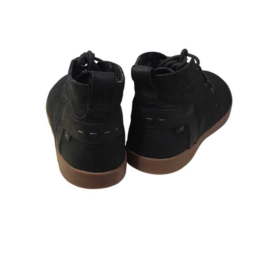 Chaco David Leather Black High-Top Casual Sneaker… - image 5