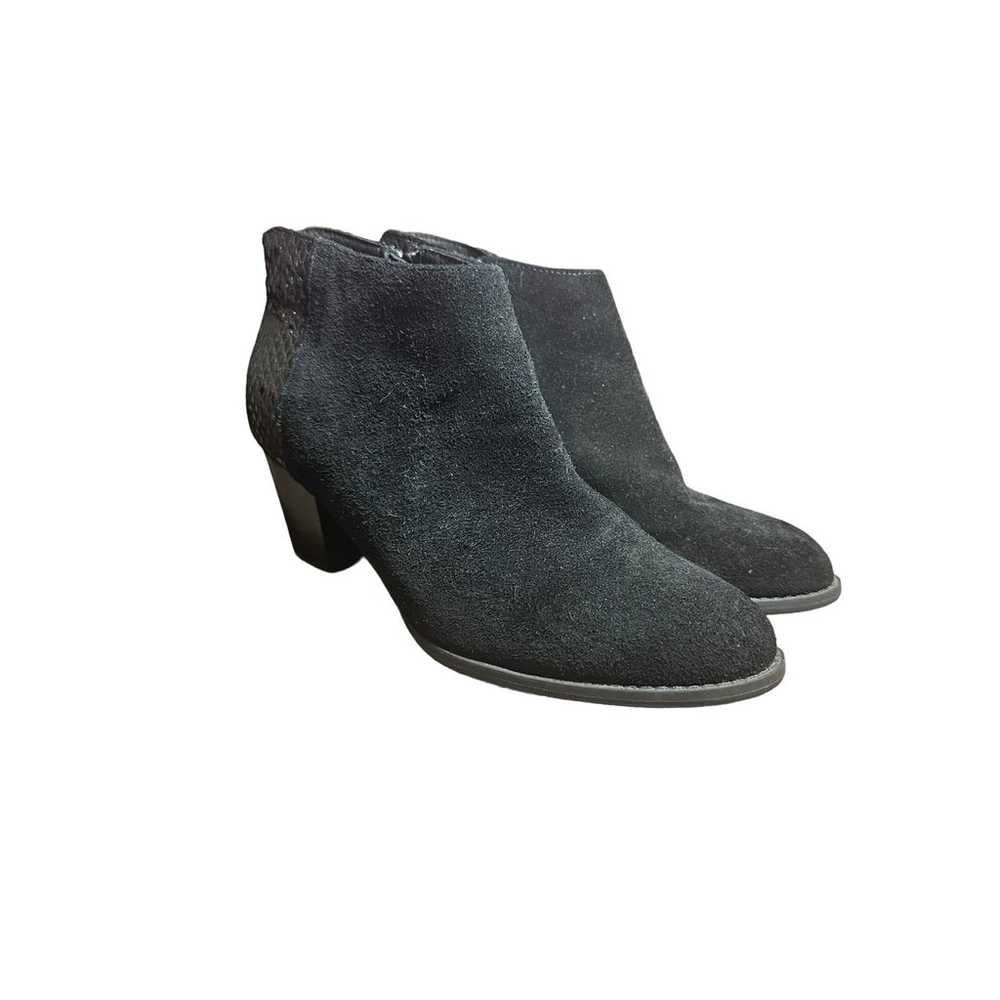 Vionic Bromley Black Suede Snakeskin Women’s Heel… - image 2