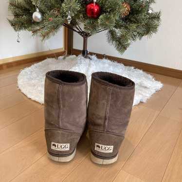 UGG Brown Sheepskin Boots 24.5 - image 1