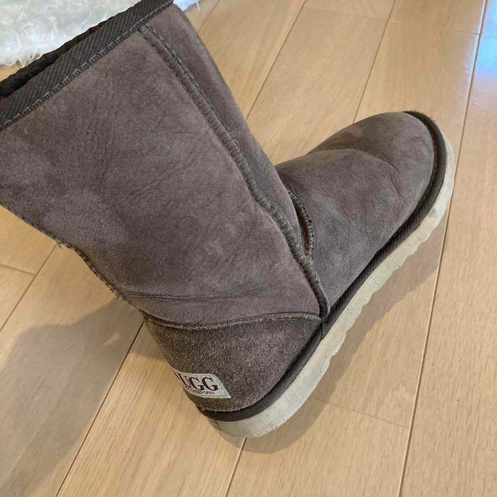 UGG Brown Sheepskin Boots 24.5 - image 6