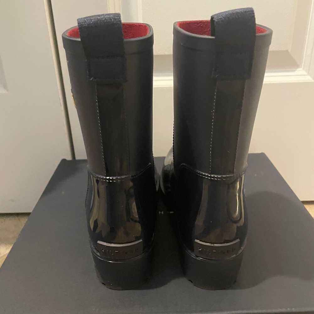 Women Tommy Hilfiger TW Kippa Rain Boots Size 6 D… - image 12