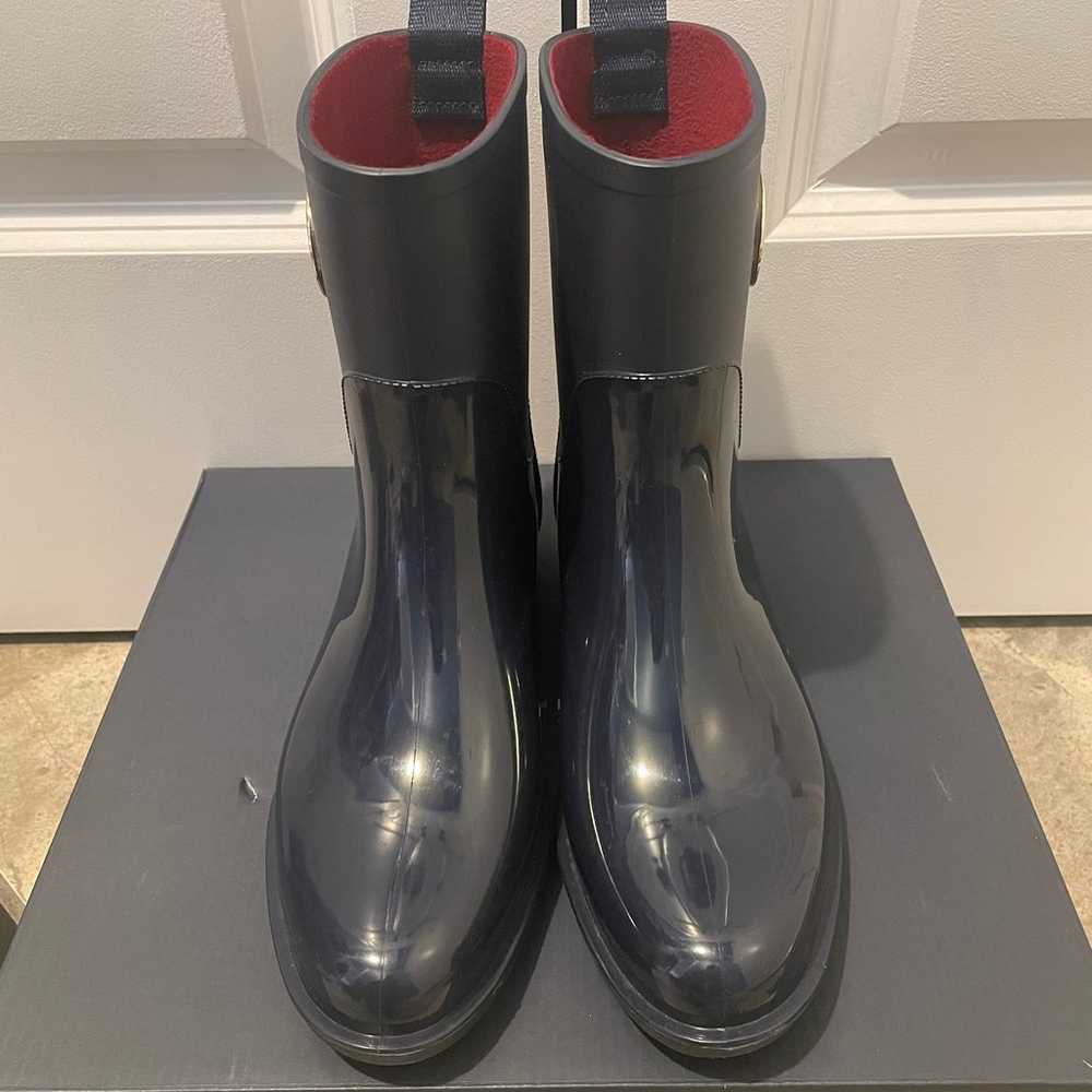 Women Tommy Hilfiger TW Kippa Rain Boots Size 6 D… - image 1