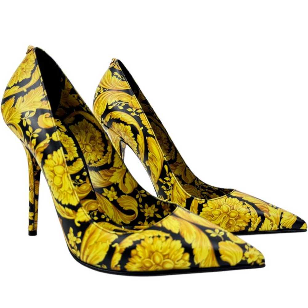 Versace Leather heels - image 2