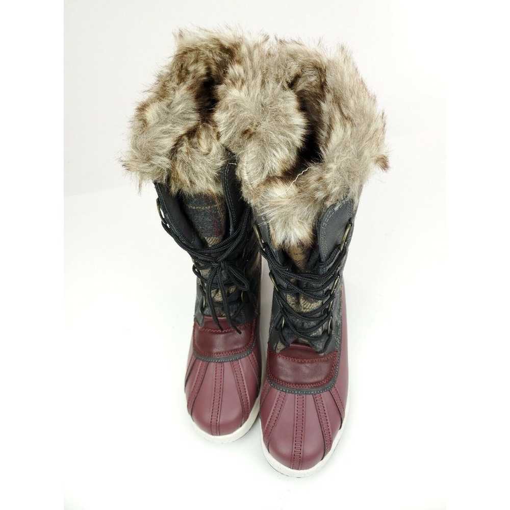 JUSTFAB Tapanga Flat Boots Winter Snow Boots In B… - image 4