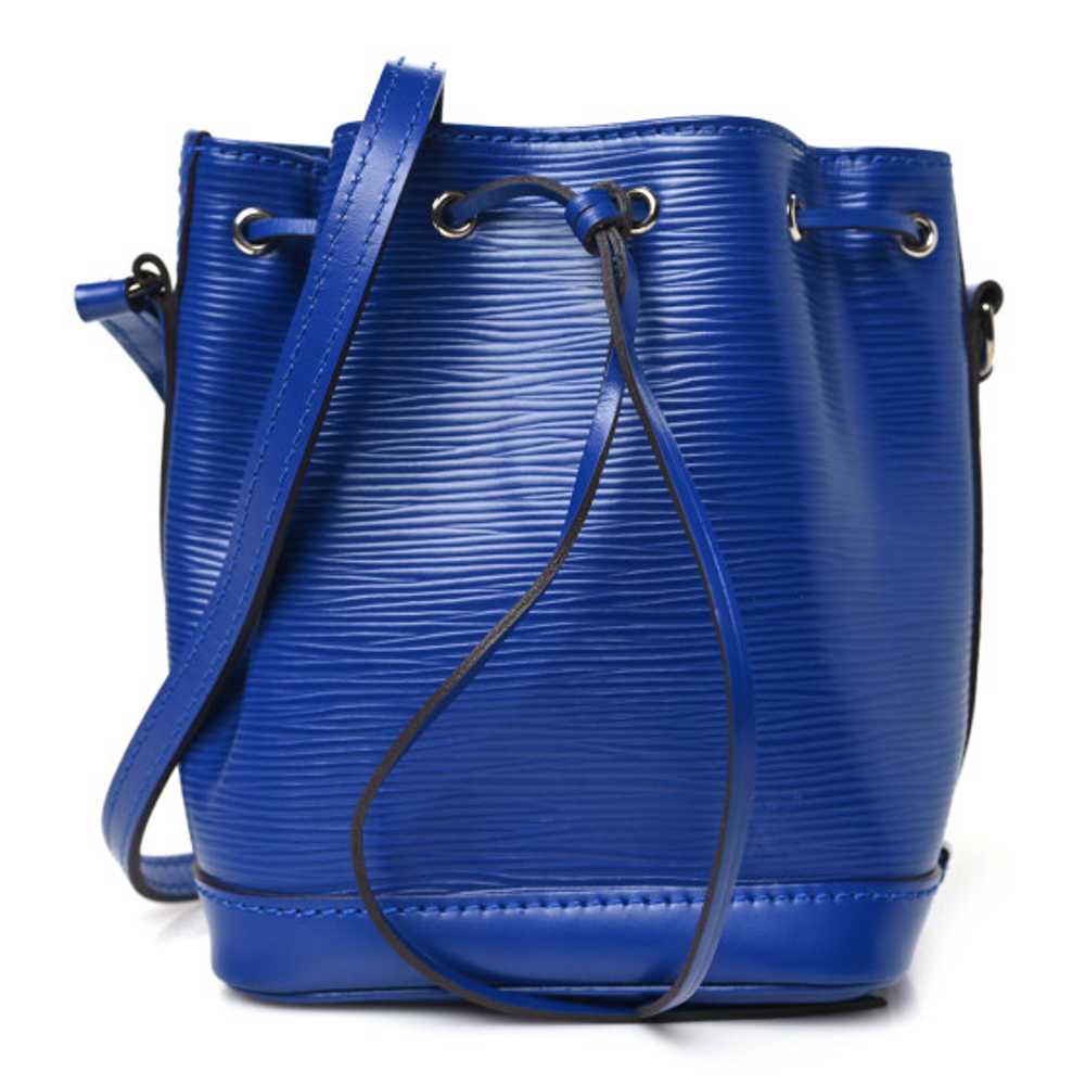 LOUIS VUITTON Epi Nano Noe Blueberry - image 1