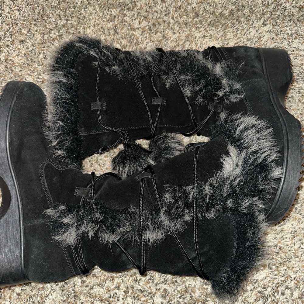 y2k fur boots - image 4