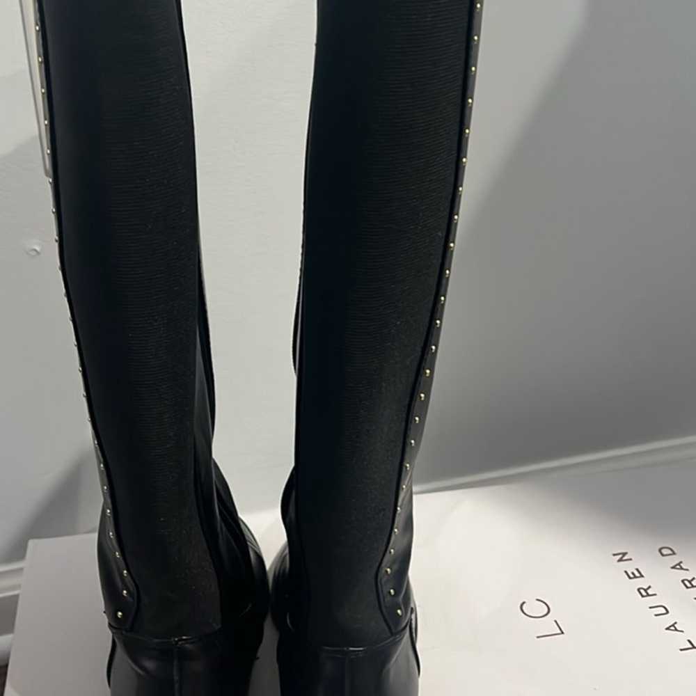 Black Leather Boots - image 1