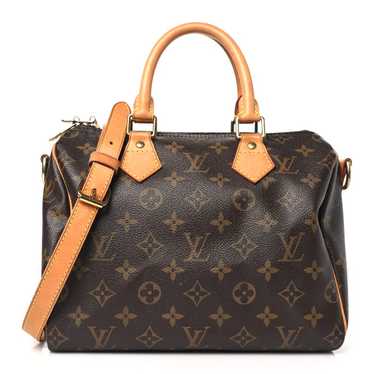 LOUIS VUITTON Monogram Speedy Bandouliere 25